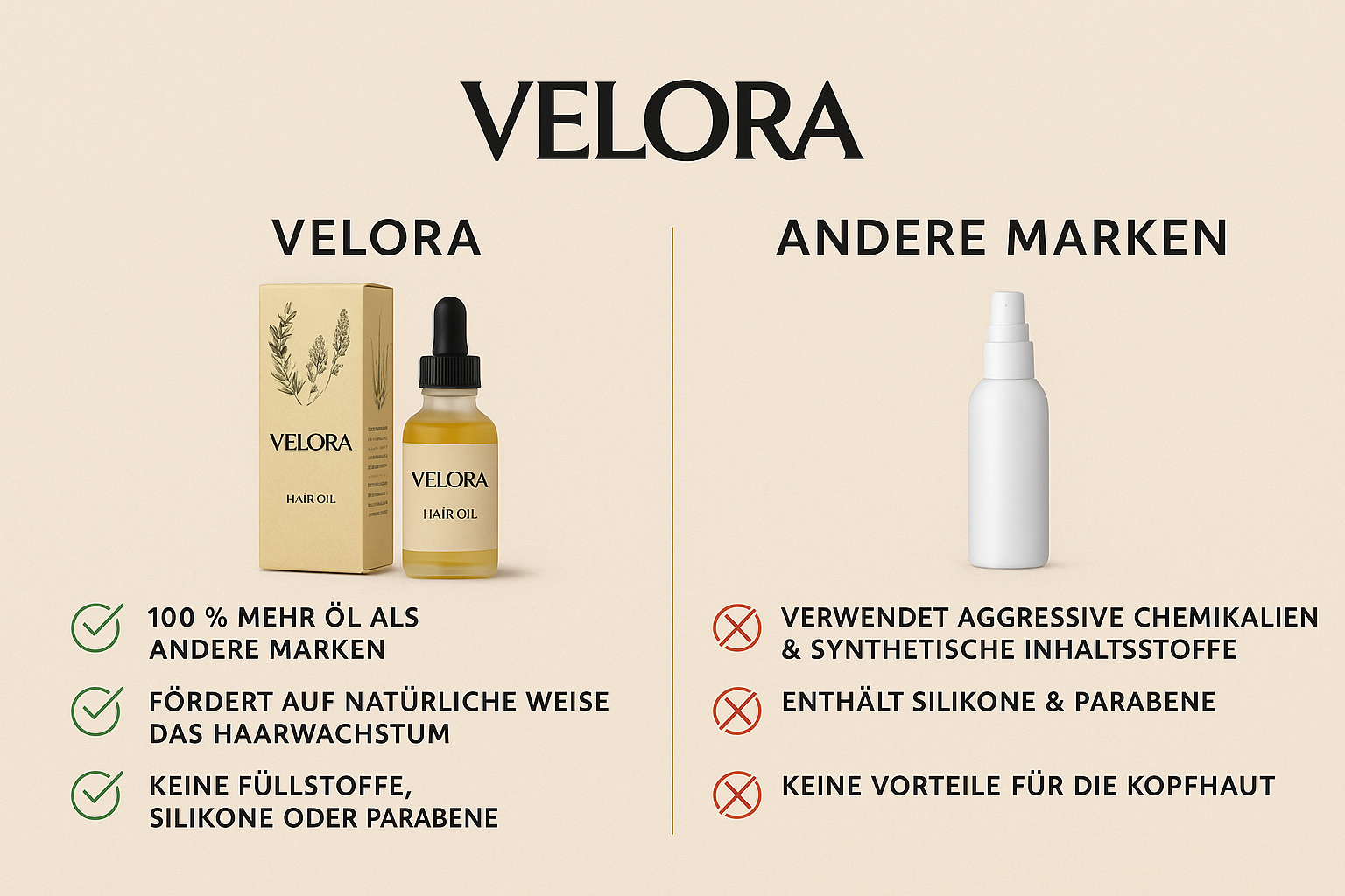 Velora Haar Öl